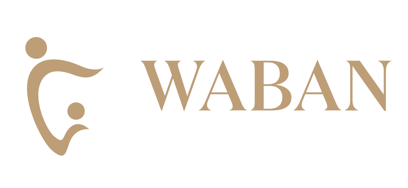Logo of Waban Dental Group, symbolizing their commitment to superior dental care in a sleek and professional design.