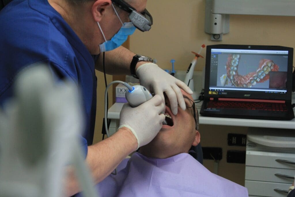 A person demonstrating effective teeth cleaning techniques for optimal oral hygiene.